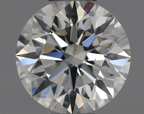 0.41 carat J-VS2 Excellent cut Natūralus Round Deimantas (1)