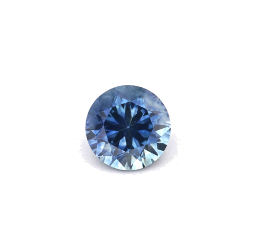 0.68 carat BLUE Round Safyras (1)