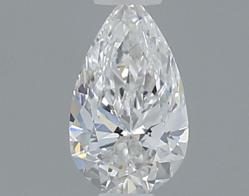 0.35 carat E-VS1 Natūralus Pear Deimantas (1)