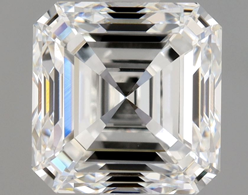 1.6 carat F-VS1 Natūralus Asscher Deimantas (1)