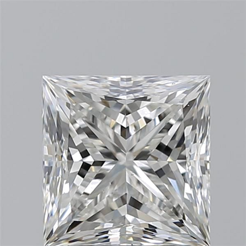 2.5 carat G-VS2 Natūralus Princess Deimantas (1)