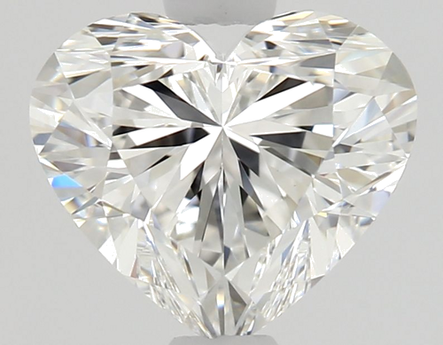 1.01 carat F-VVS2 Natūralus Heart Deimantas (1)