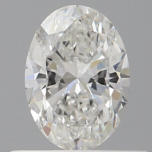 0.55 carat F-VVS1 Natūralus Oval Deimantas (1)