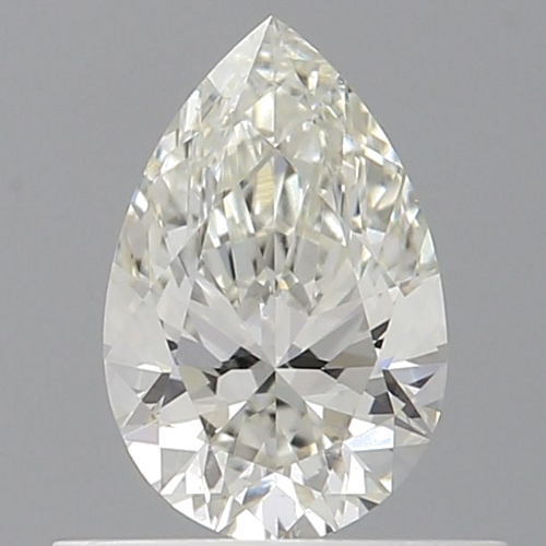 0.5 carat J-SI1 Natūralus Pear Deimantas (1)