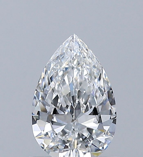 0.6 carat E-VS1 Natūralus Pear Deimantas (1)