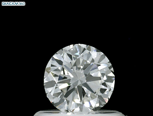 0.58 carat G-VS2 GD cut Natūralus Round Deimantas (1)