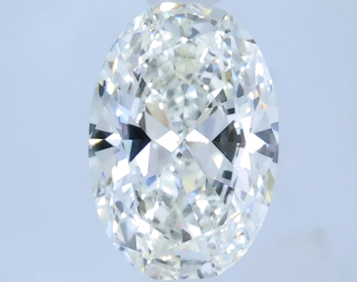 0.9 carat I-VVS1 Natūralus Oval Deimantas (1)