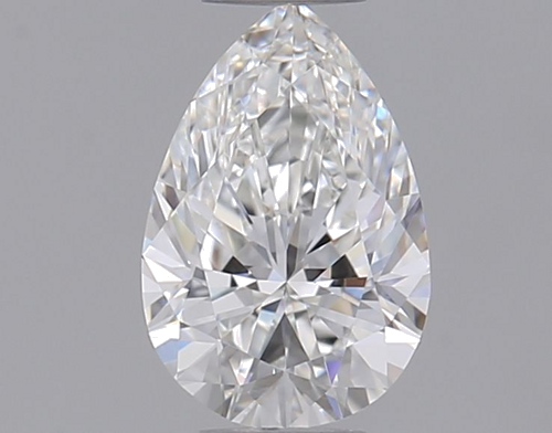 0.4 carat F-IF Natūralus Pear Deimantas (1)