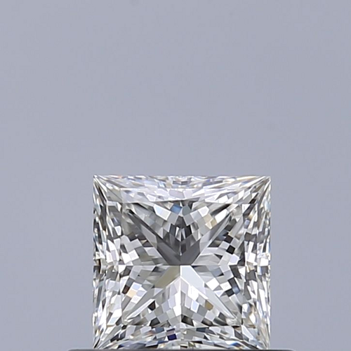 0.54 carat H-VVS2 Natūralus Princess Deimantas (1)