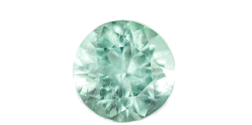 0.33 carat GREEN Round Smaragdas (1)