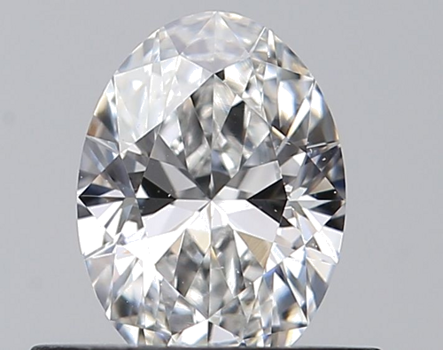 0.5 carat E-VS1 Natūralus Oval Deimantas (1)