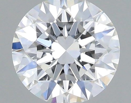 0.38 carat F-VVS1 Excellent cut Natūralus Round Deimantas (1)