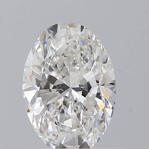 0.61 carat F-SI1 Natūralus Oval Deimantas (1)