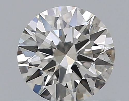 0.37 carat H-SI1 Excellent cut Natūralus Round Deimantas (1)