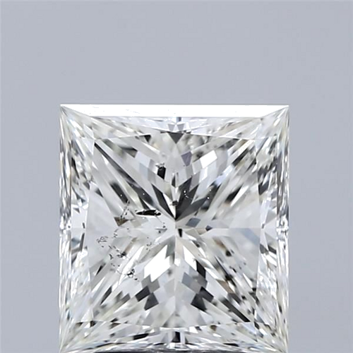 3.01 carat J-SI2 Natūralus Princess Deimantas (1)