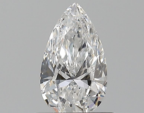 0.5 carat E-VS2 Natūralus Pear Deimantas (1)