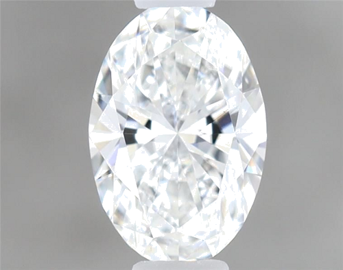 0.46 carat F-SI1 Natūralus Oval Deimantas (1)