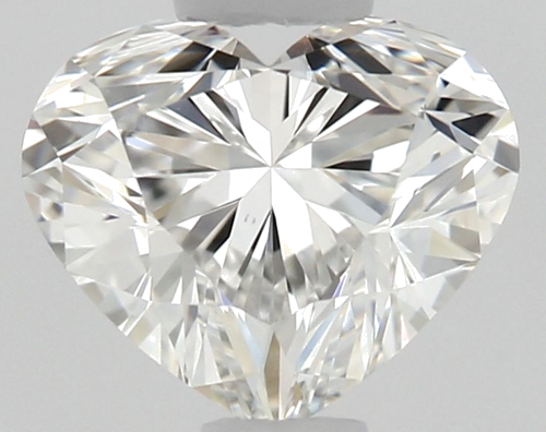 0.5 carat F-VS2 Natūralus Heart Deimantas (1)