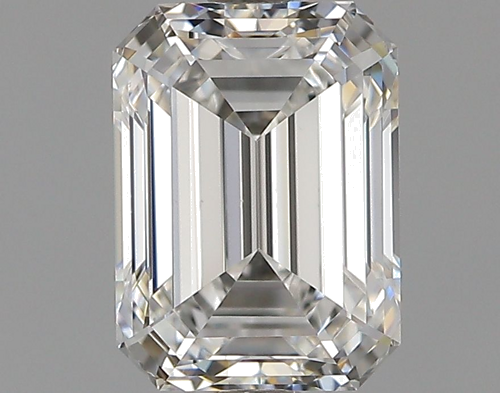 1.3 carat F-VVS2 Natūralus Emerald Deimantas (1)