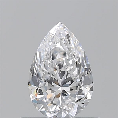 0.7 carat D-VS1 Natūralus Pear Deimantas (1)