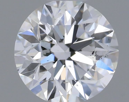 0.4 carat D-SI2 Very Good cut Natūralus Round Deimantas (1)