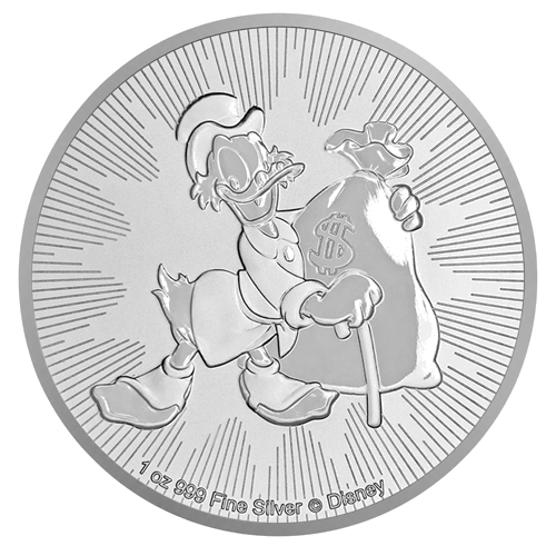 1 oz Skrudžas Makdakas 2018 Niuje sidabrinė moneta (1)