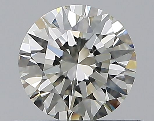 0.52 carat K-VVS1 Excellent cut Natūralus Round Deimantas (1)