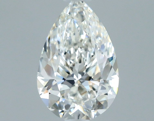 0.7 carat G-VS1 Natūralus Pear Deimantas (1)