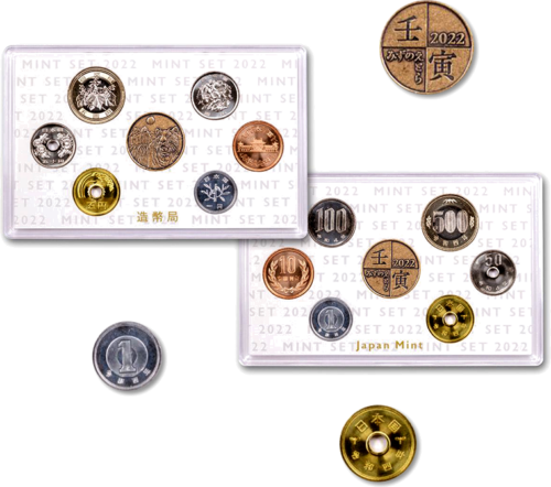 2022 Japan BU Yen Year of the Tiger Coin Set (2)