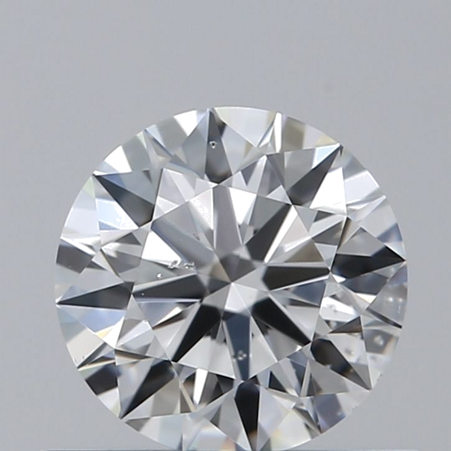 0.5 carat F-SI2 Excellent cut Natūralus Round Deimantas (1)