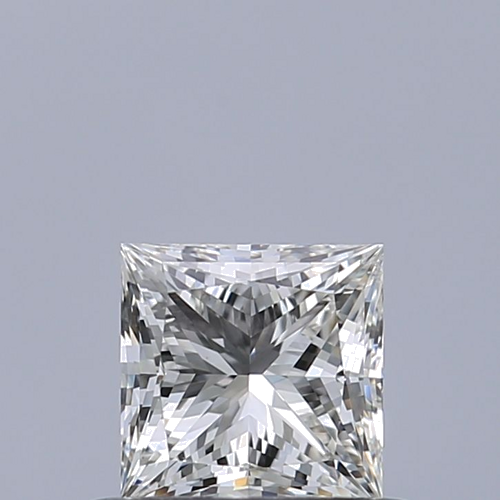 0.5 carat H-VVS1 Natūralus Princess Deimantas (1)