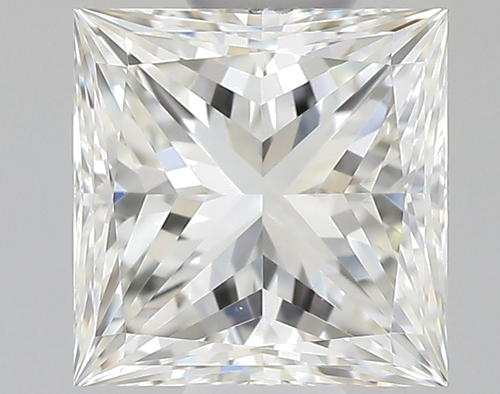 0.58 carat I-VVS1 Natūralus Princess Deimantas (1)