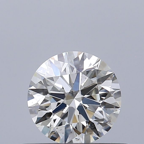 0.5 carat I-SI1 Excellent cut Natūralus Round Deimantas (1)