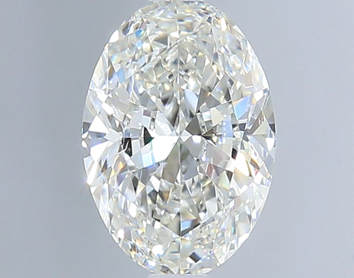 0.9 carat H-SI1 Natūralus Oval Deimantas (1)