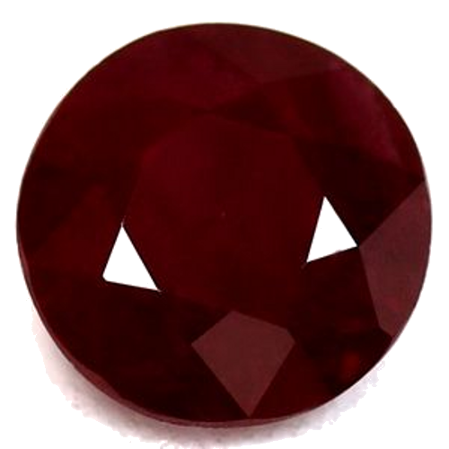 0.61 carat RED Round Rubinas (1)