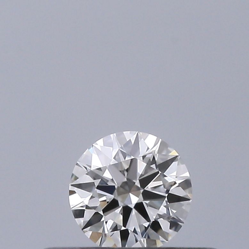 0.19 carat F-VVS2 Excellent cut Natūralus Round Deimantas (1)