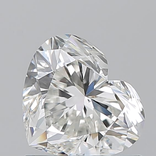 1.01 carat H-VS2 Natūralus Heart Deimantas (1)