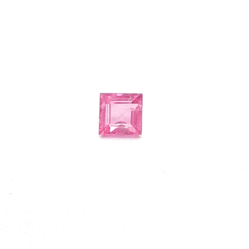 0.52 carat PINK STEP cut Square Safyras (1)