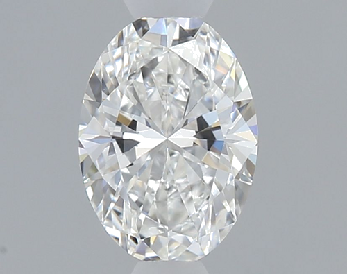 0.5 carat F-VVS2 Natūralus Oval Deimantas (1)