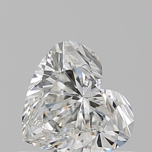 0.6 carat H-VS1 Natūralus Heart Deimantas (1)