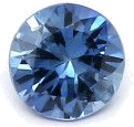 0.16 carat BLUE BRILLIANT cut Round Safyras (1)