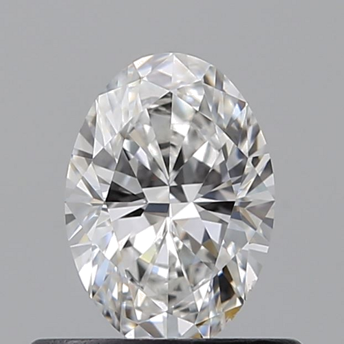 0.5 carat E-VS2 Natūralus Oval Deimantas (1)