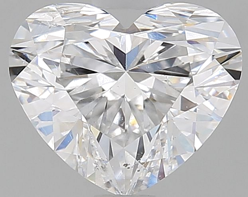 1.03 carat D-SI1 Natūralus Heart Deimantas (1)