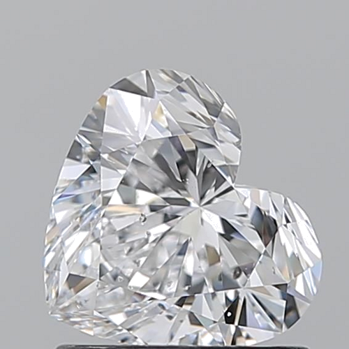 1.05 carat D-SI2 Natūralus Heart Deimantas (1)