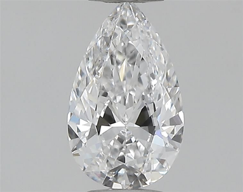 0.42 carat D-VVS1 Natūralus Pear Deimantas (1)