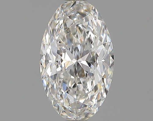 0.6 carat F-VVS2 Natūralus Oval Deimantas (1)