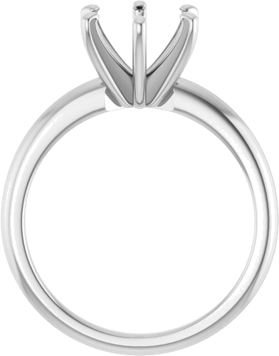 Sužadėtuvių Žiedas „Solitaire“ 950 Platinos Round 8.2mm (2)