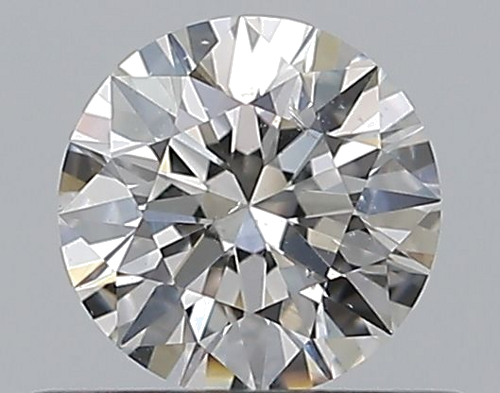 0.5 carat G-SI2 Excellent cut Natūralus Round Deimantas (1)
