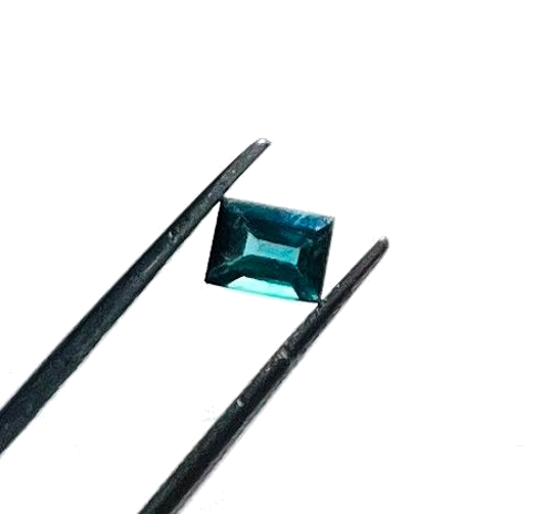 0.45 carat BLUE Octagonal Tourmaline (1)