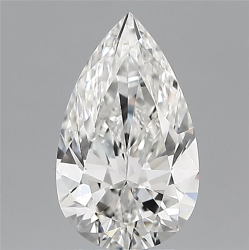 3.01 carat H-VS1 Natūralus Pear Deimantas (1)